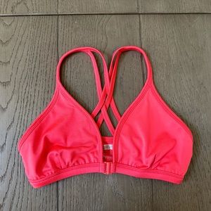 Forever21 hot pink sports bra : small